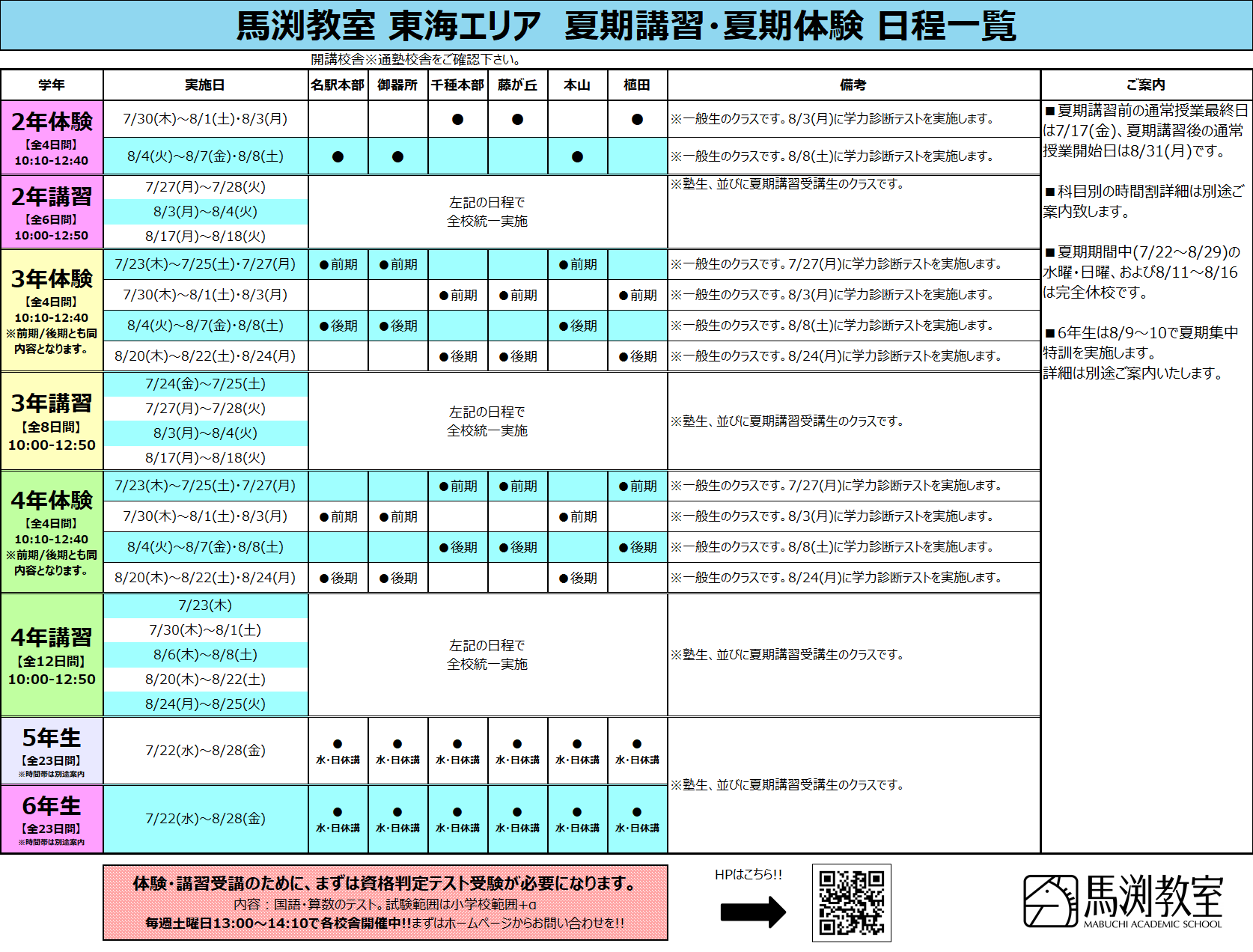 名駅本部校｜馬渕教室 中学受験コース