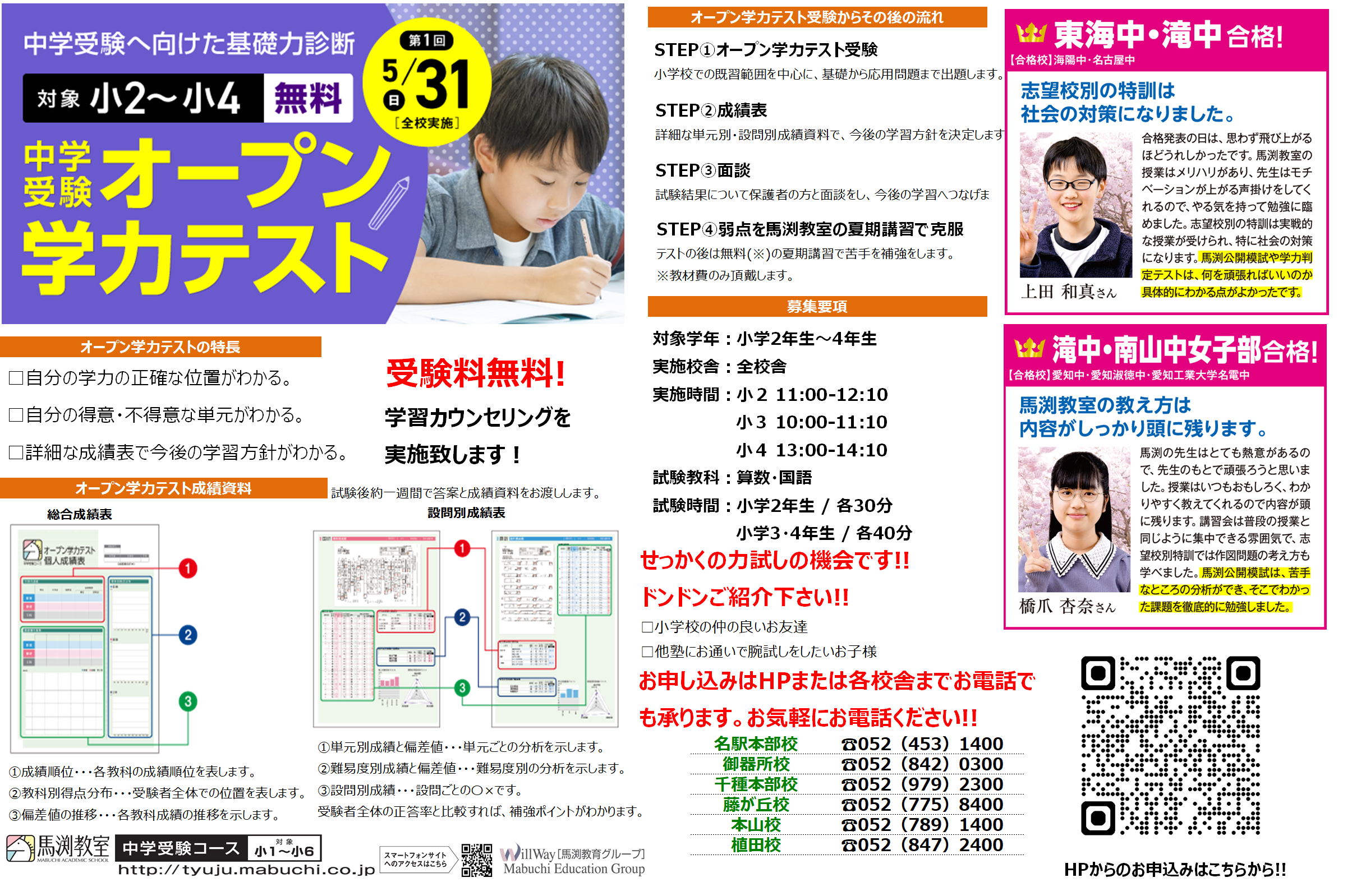植田校|馬渕教室 中学受験コース 植田校|馬渕教室 中学受験コース